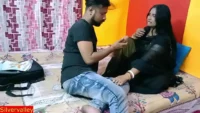 Indian hot NRI bhabhi fucking with dildo and my penis Hindi sex with clear audio sexy video